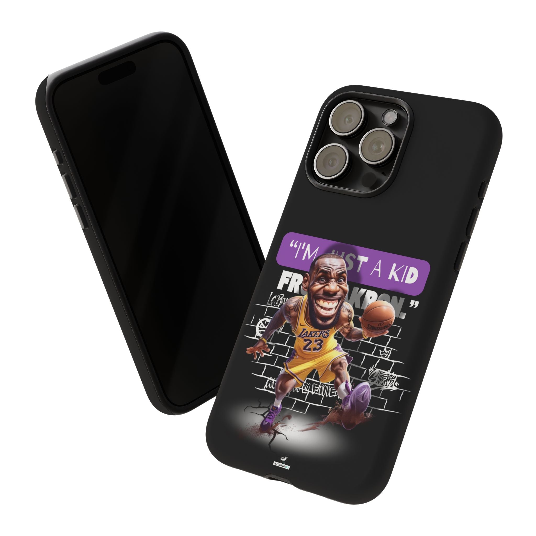 LEBRON black | Phone Case