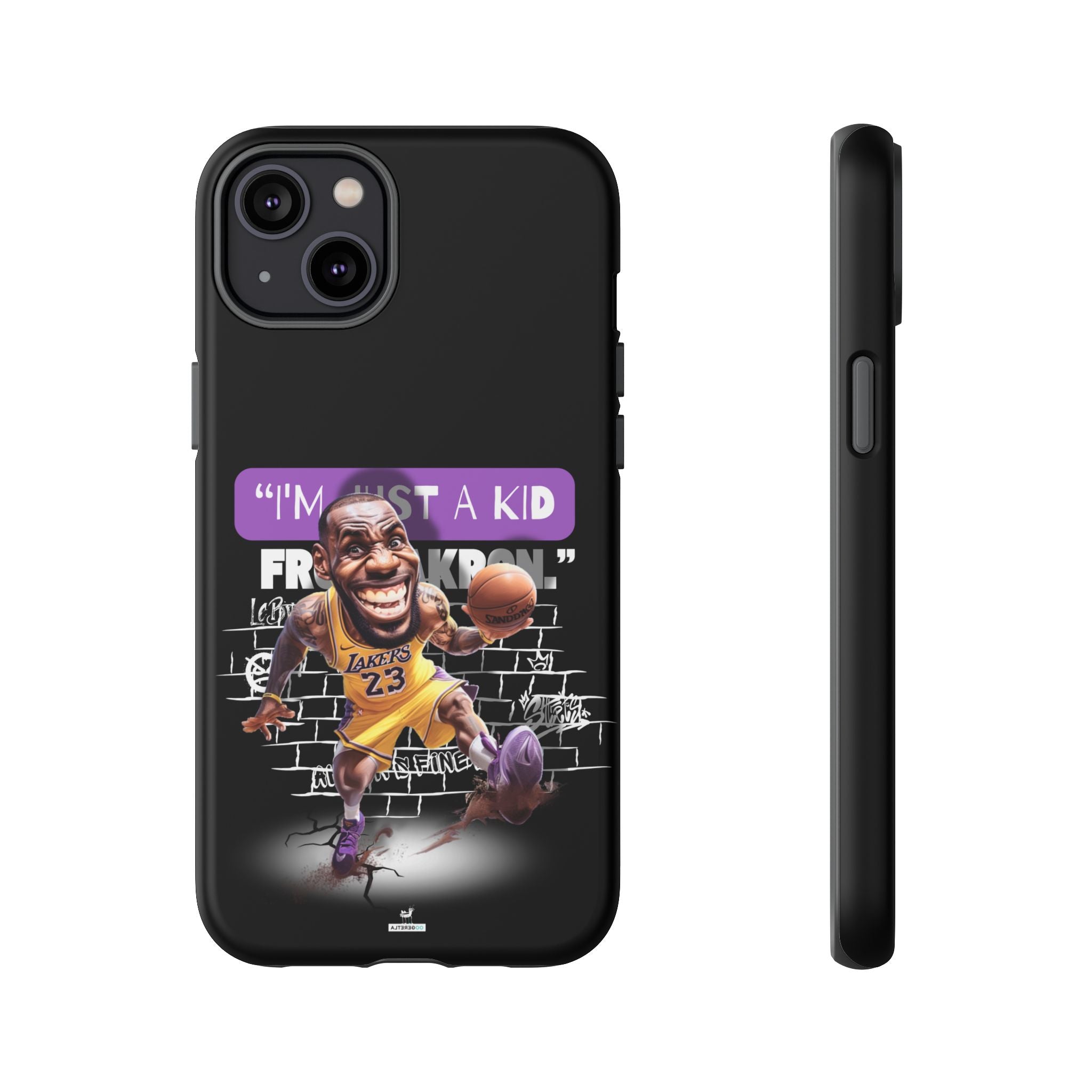 LEBRON black | Phone Case