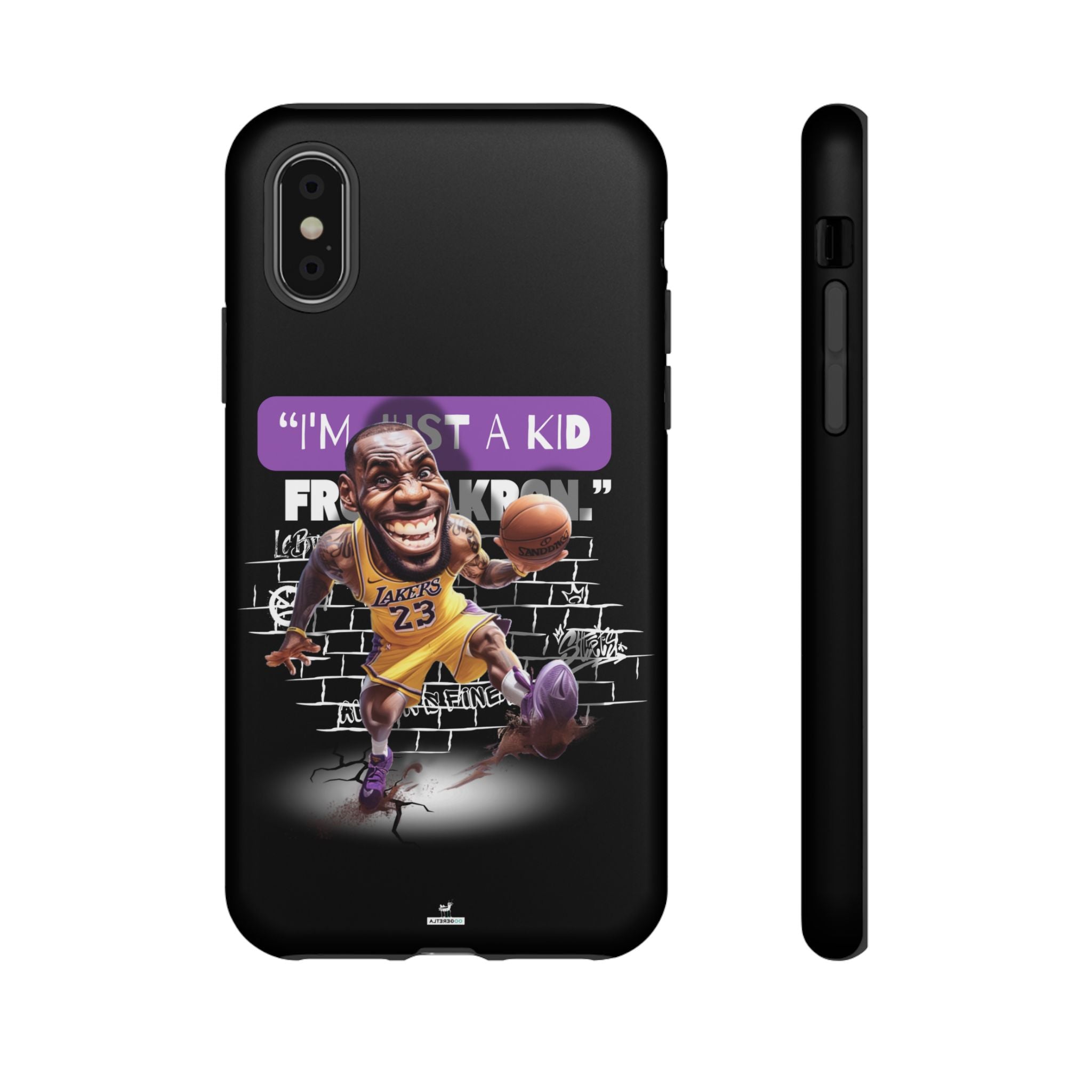 LEBRON black | Phone Case