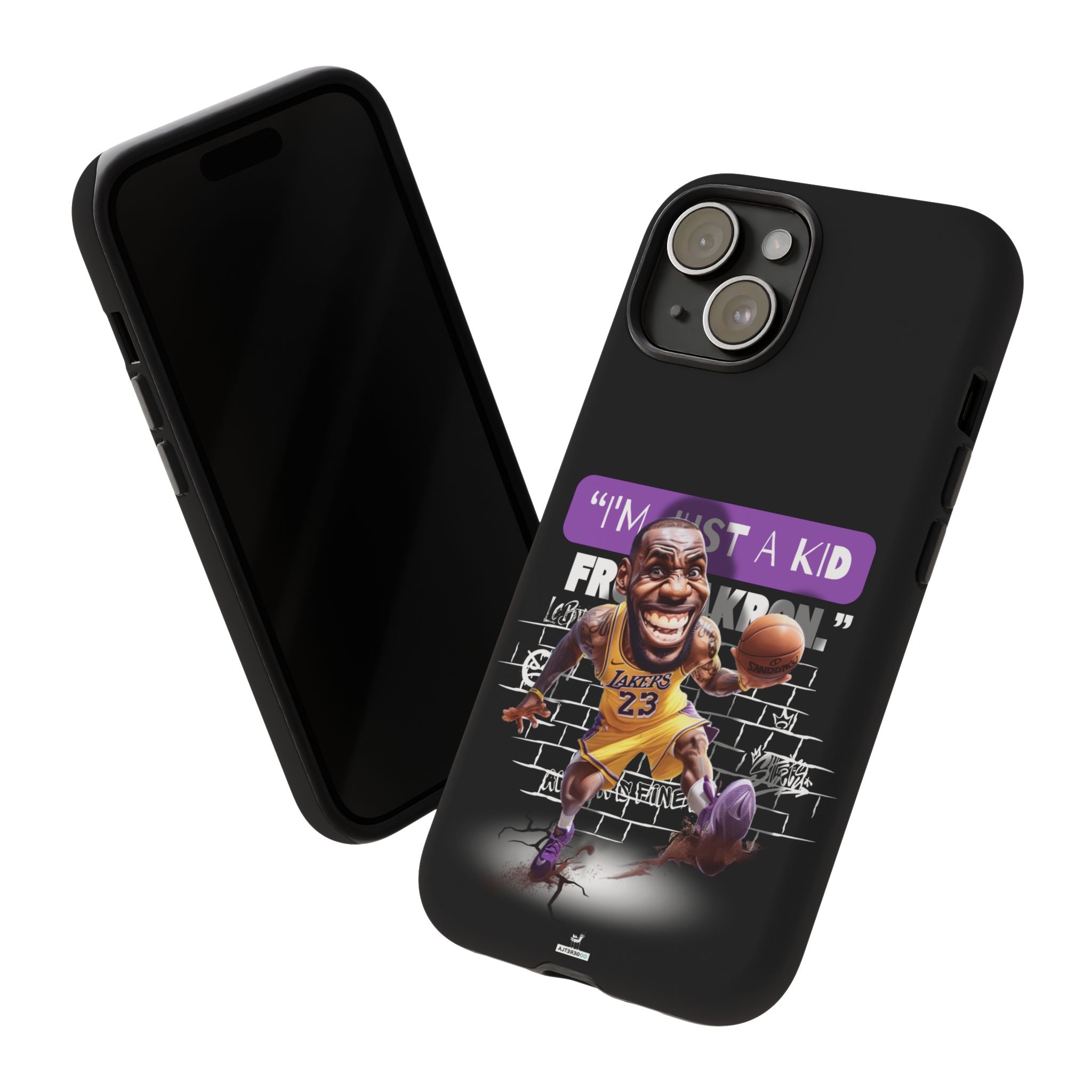 LEBRON black | Phone Case