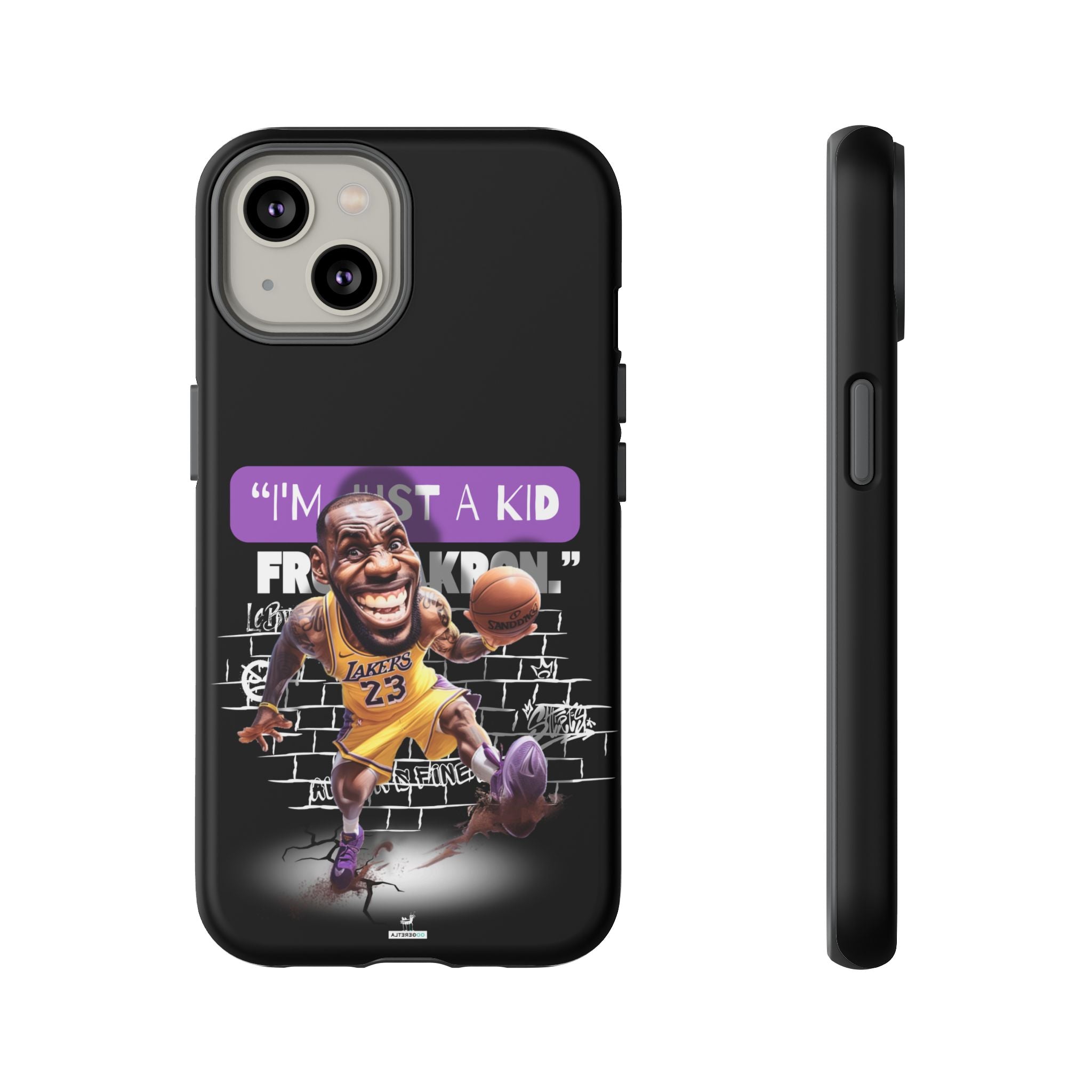 LEBRON black | Phone Case