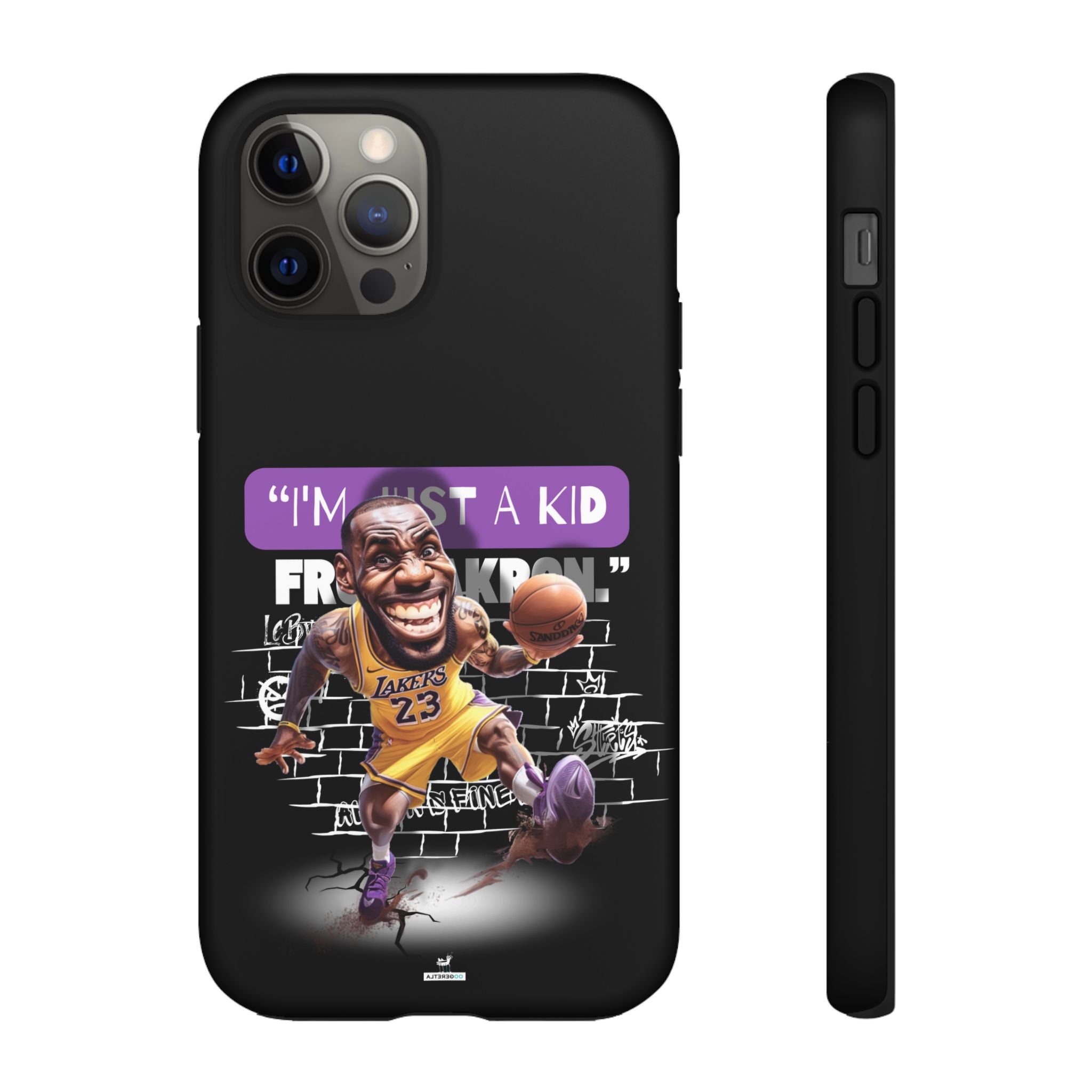 LEBRON black | Phone Case