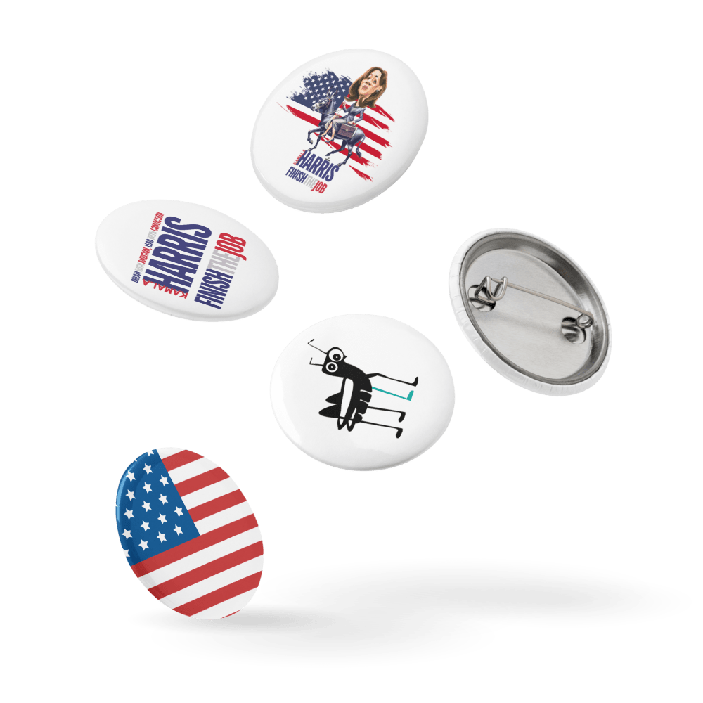 KAMALA | Set of pin buttons - ALTEREGOO