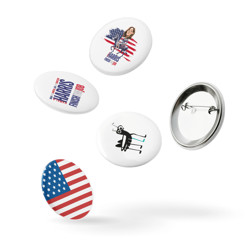 KAMALA | Set of pin buttons - ALTEREGOO