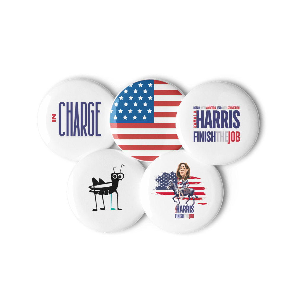 KAMALA | Set of pin buttons - ALTEREGOO