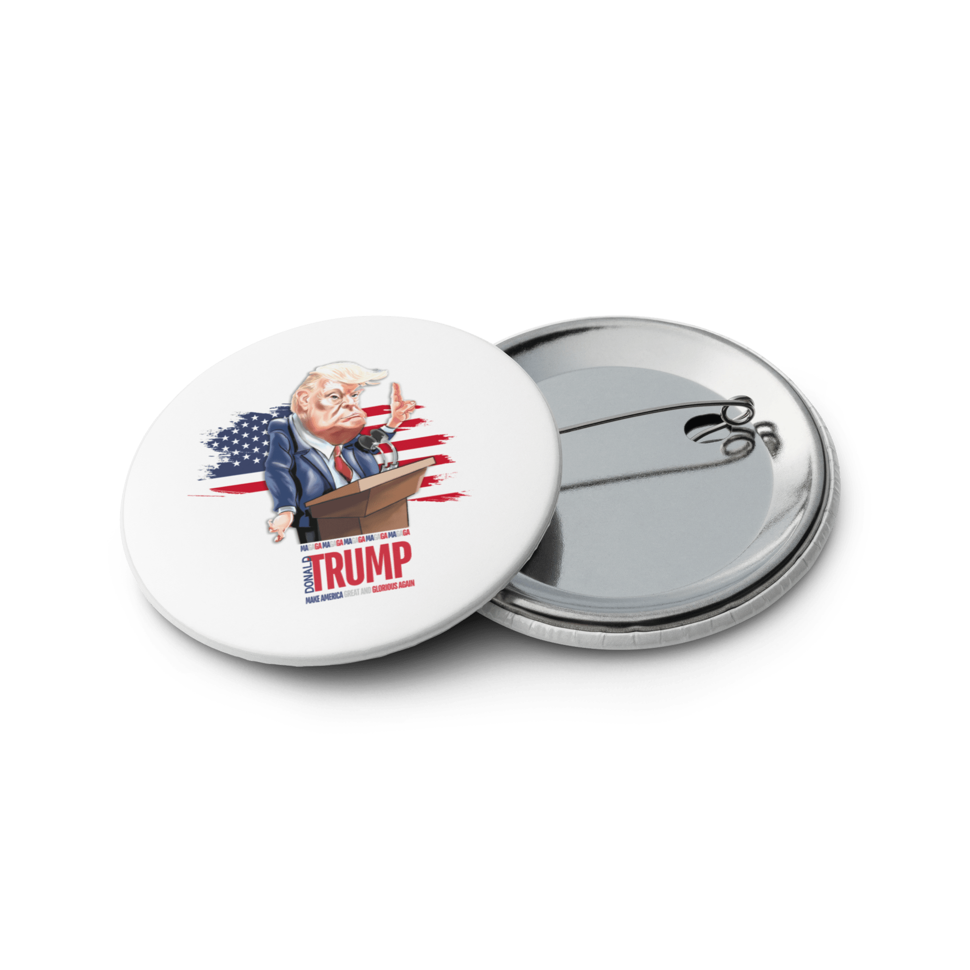 TRUMP | Set of pin buttons - ALTEREGOO
