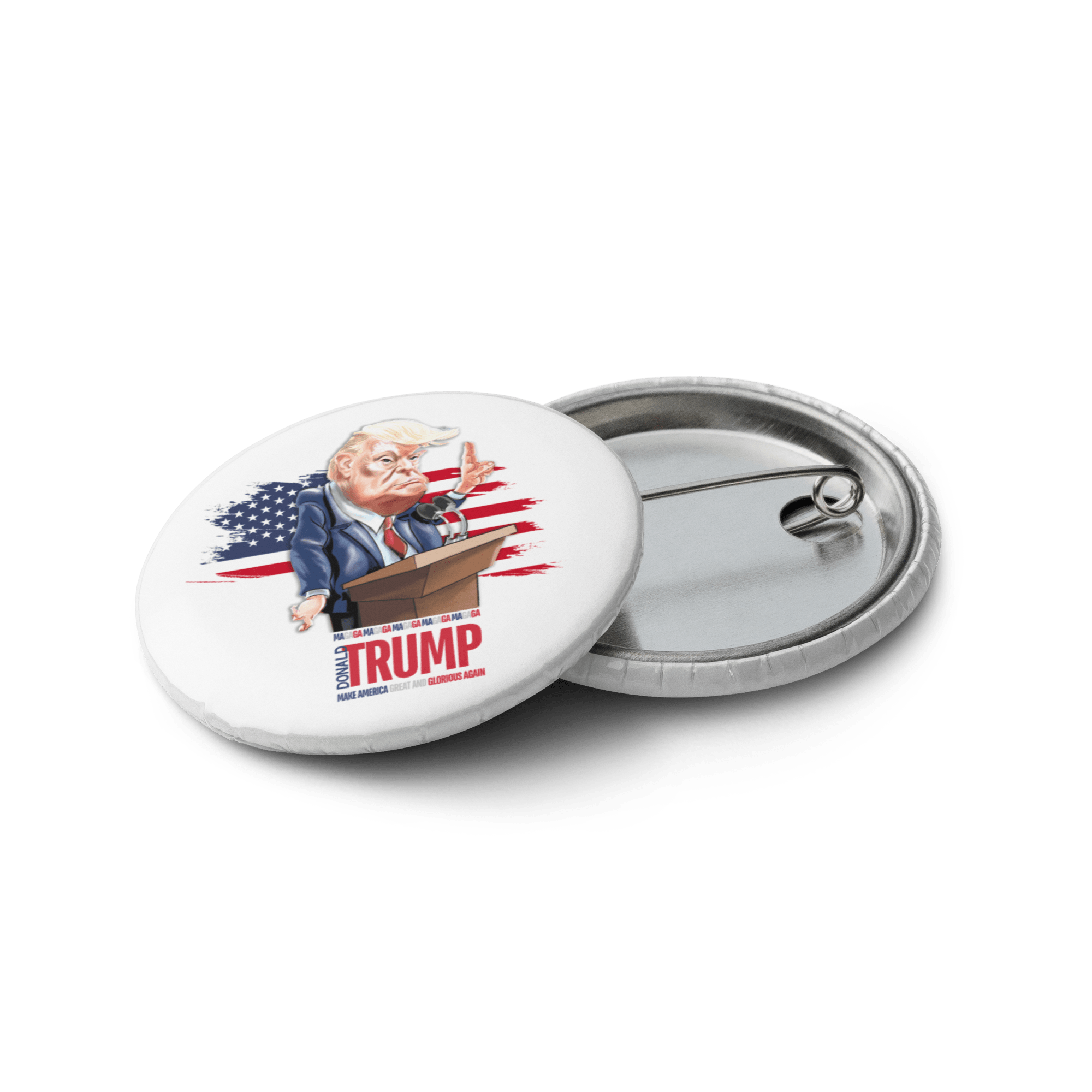 TRUMP | Set of pin buttons - ALTEREGOO