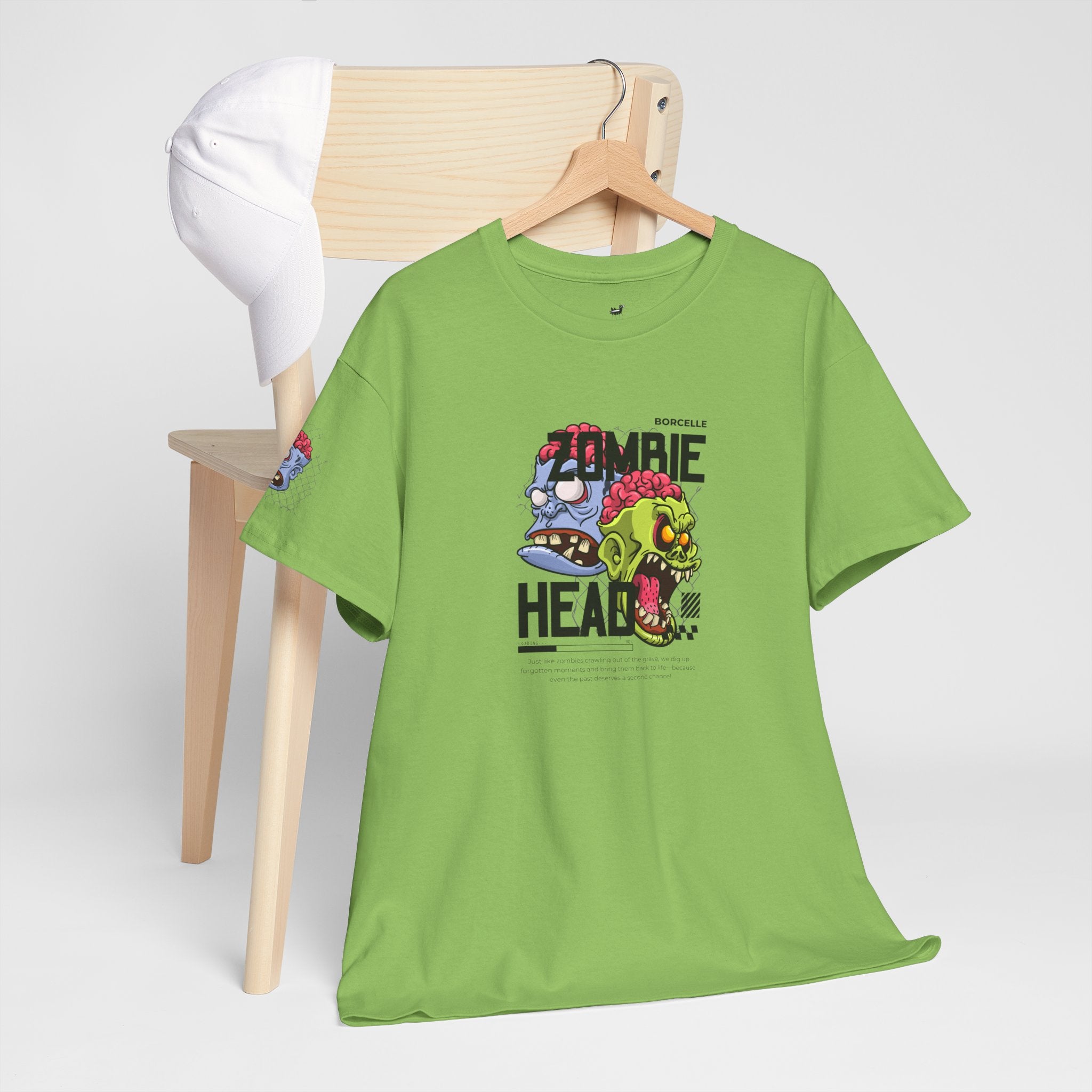 Zombie Faces Tee - Unisex Heavy Cotton