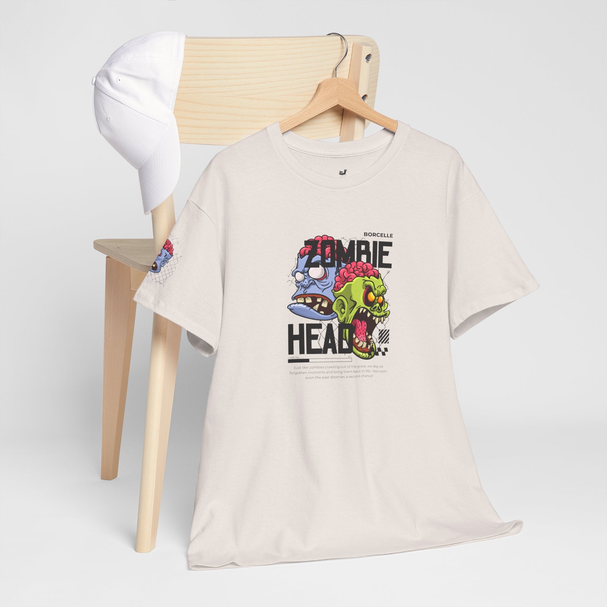 Zombie Faces Tee - Unisex Heavy Cotton