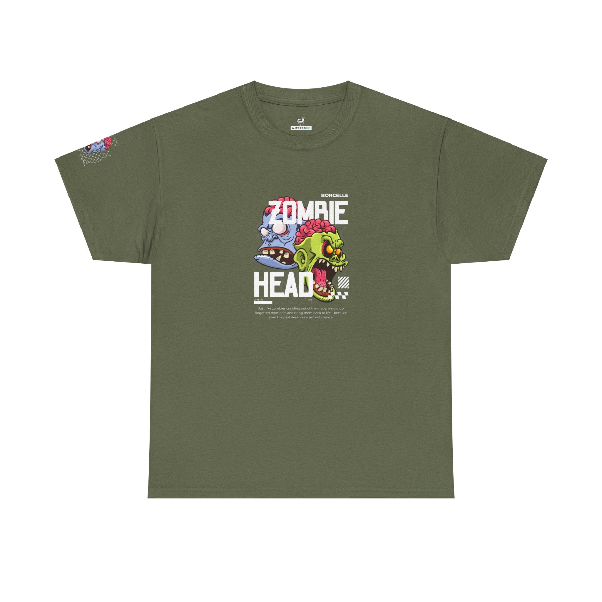 Zombie Faces Tee - Unisex Heavy Cotton