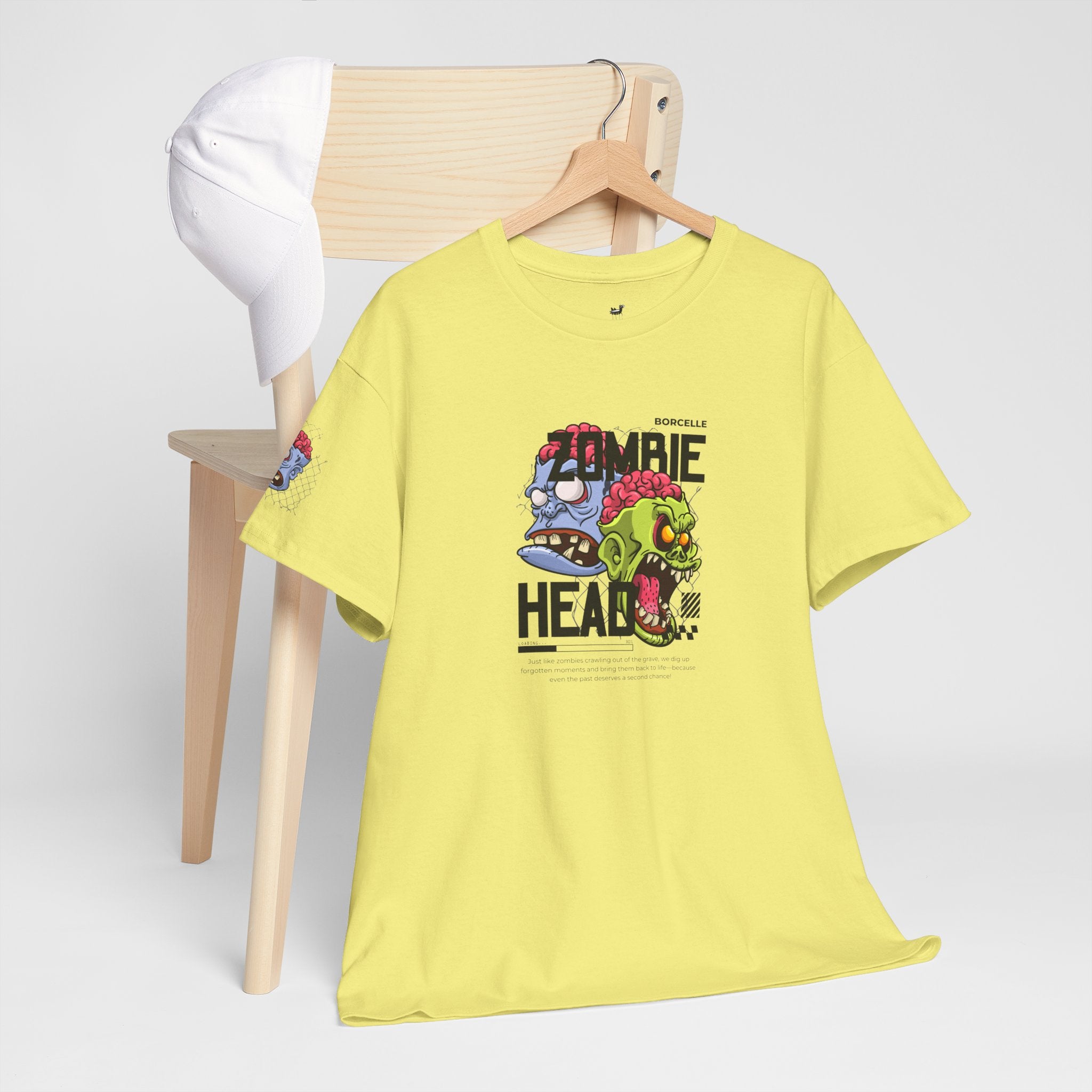 Zombie Faces Tee - Unisex Heavy Cotton